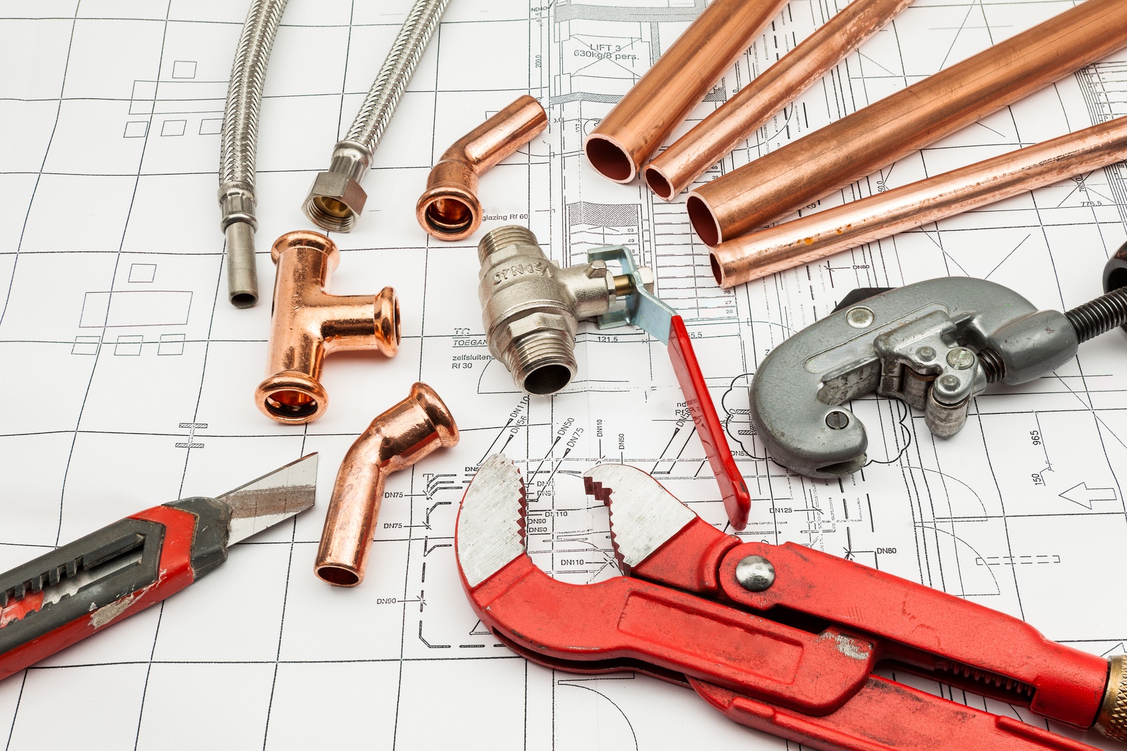 New construction plumbing