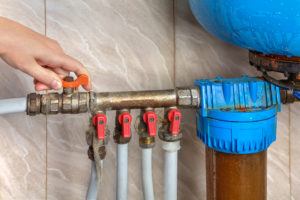 Find the cut off valve